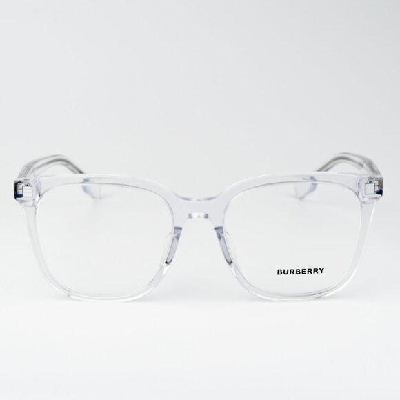 NEW Burberry BE2361D 3024 Transparent Clear Square Unisex Eyeglasses BE 2361D - Picture 1 of 9